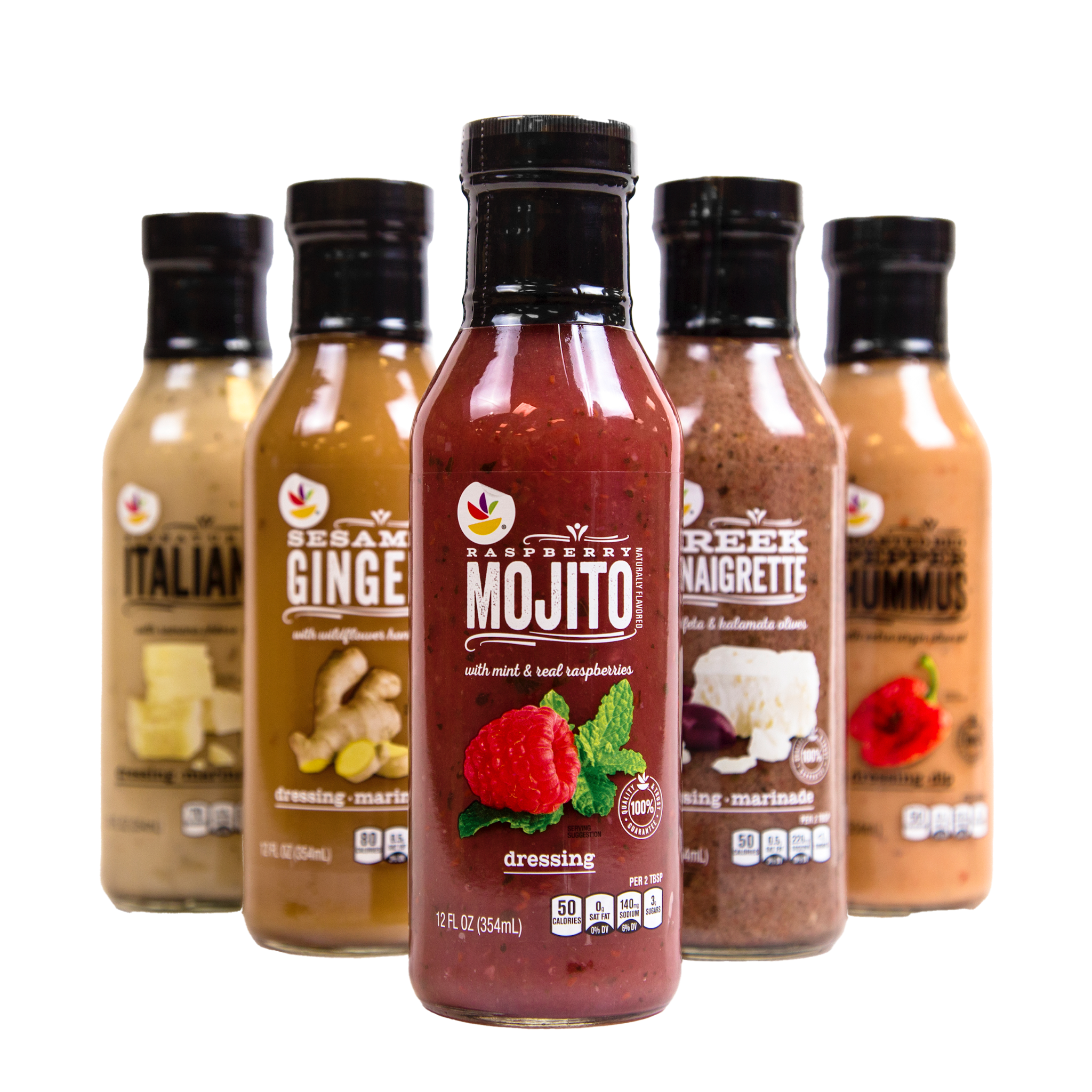 Premium salad dressing family